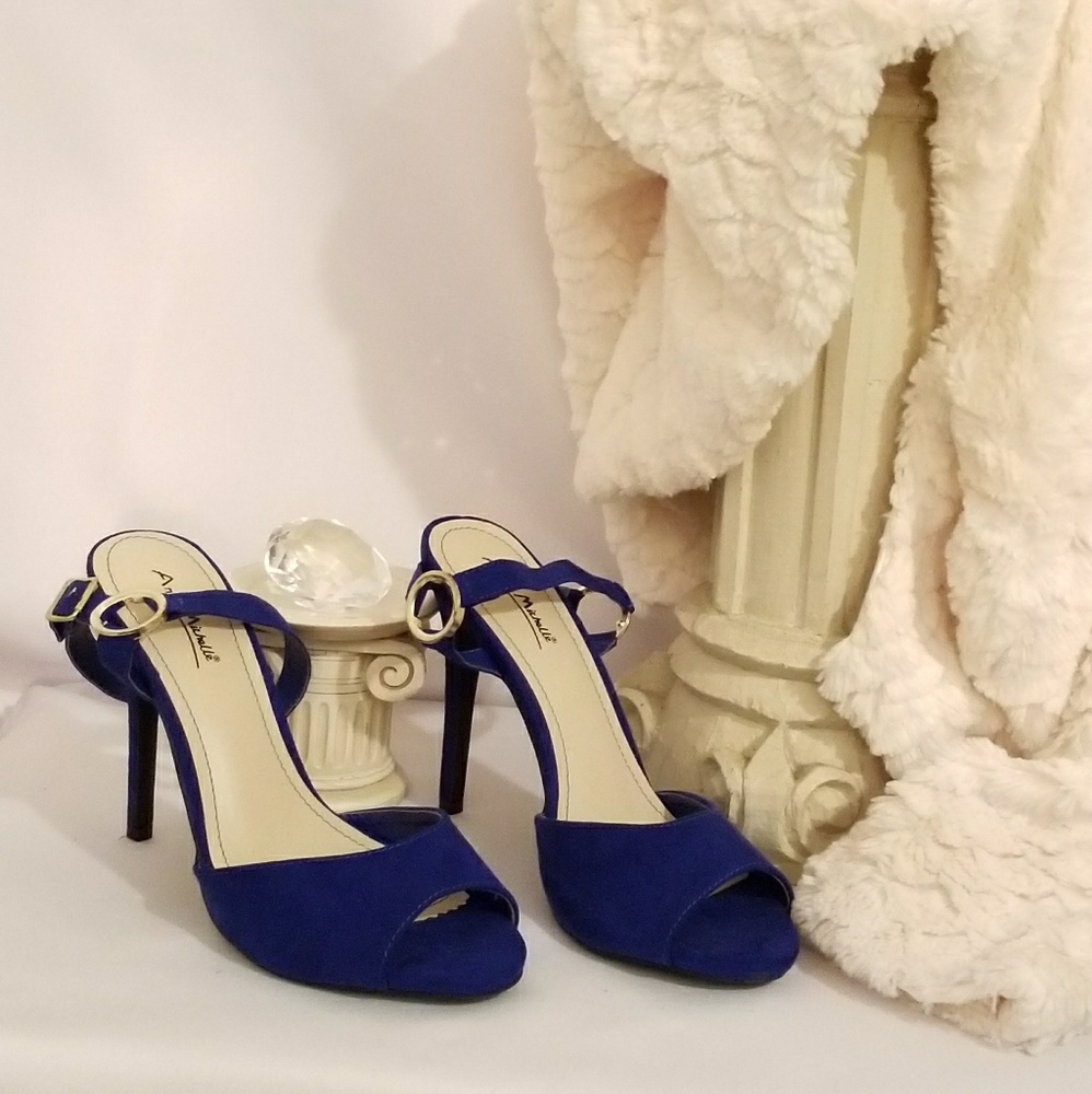 Beautiful blue heels
